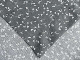 Скатертина 170x220 Ecotton DUCK Сіра V 11