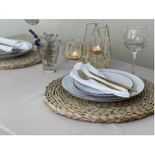 Скатертина 170x200 Ecotton DUCK Сіра