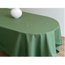 Скатертина 170x150 Ecotton DUCK Зелена 4057