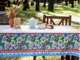 Скатерть 150x200 Ecotton Рогожка 18825/1