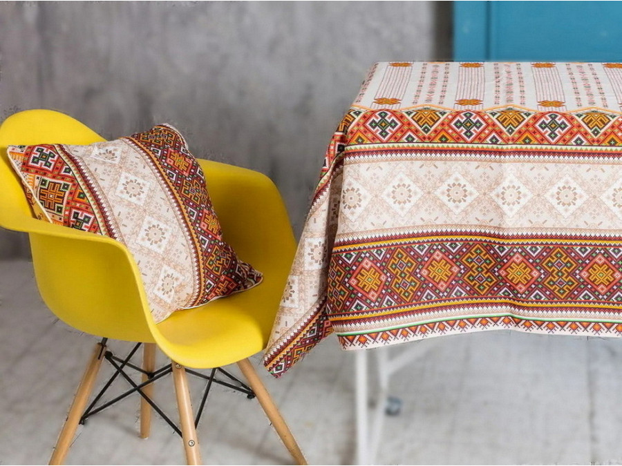 Скатертина 150x200 Ecotton Рогожка 21061/1
