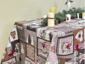Скатерть 150x220 Ecotton Рогожка Лапландия 11470-1