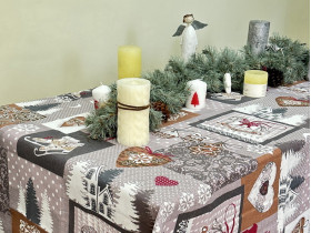Скатерть 150x240 Ecotton Рогожка Лапландия 11470-1
