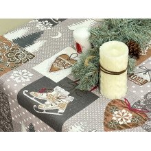Скатерть 150x220 Ecotton Рогожка Лапландия 11470-1