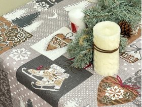 Скатерть 150x240 Ecotton Рогожка Лапландия 11470-1