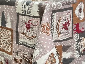 Скатерть 150x240 Ecotton Рогожка Лапландия 11470-1