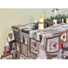 Скатерть 150x220 Ecotton Рогожка Лапландия 11470-1