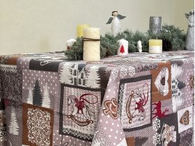Скатерть 150x240 Ecotton Рогожка Лапландия 11470-1