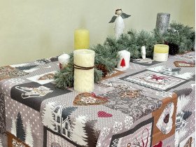 Скатерть 150x240 Ecotton Рогожка Лапландия 11470-1