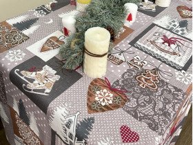 Скатерть 150x240 Ecotton Рогожка Лапландия 11470-1