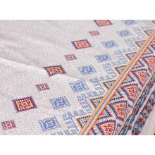 Скатерть 150x220 Ecotton Рогожка Мозаика 30099/1