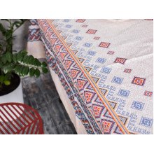 Скатерть 150x220 Ecotton Рогожка Мозаика 30099/1