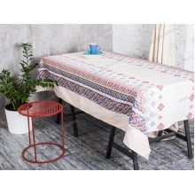 Скатерть 150x220 Ecotton Рогожка Мозаика 30099/1