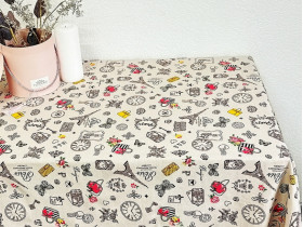 Скатерть 150x220 Ecotton Рогожка Мадам 11508/1