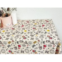 Скатертина 150x220 Ecotton Рогожка Мадам 11508/1