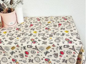 Скатерть 150x200 Ecotton Рогожка Мадам 11508/1