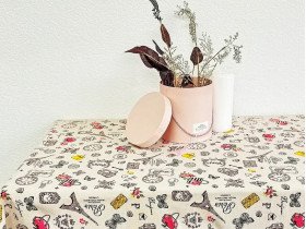 Скатерть 150x200 Ecotton Рогожка Мадам 11508/1