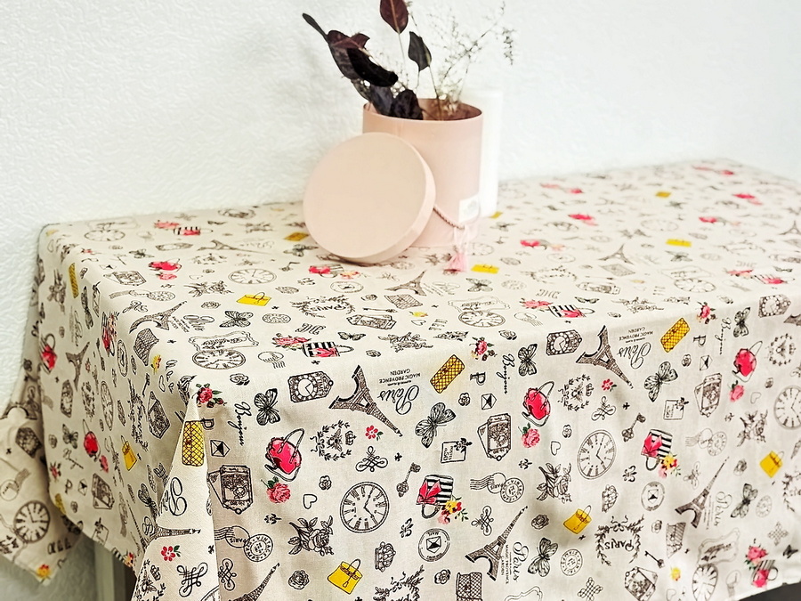 Скатертина 150x180 Ecotton Рогожка Мадам 11508/1