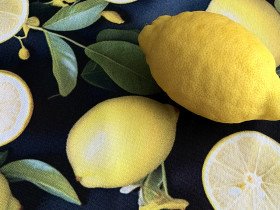 Скатерть 170x200 Ecotton DUCK 3D с лимонами Sicily