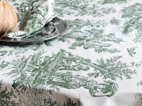 Tablecloth 170x150 Ecotton DUCK Italiano 30497-Green