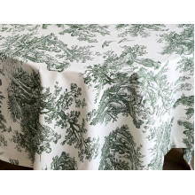 Скатертина 170x150 Ecotton DUCK Italiano 30497-Green
