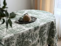 Скатертина 170x150 Ecotton DUCK Italiano 30497-Green