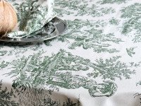 Скатертина 170x150 Ecotton DUCK Italiano 30497-Green