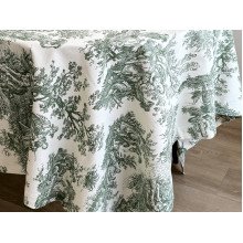 Скатерть 170x200 Ecotton DUCK Italiano 30497-Green