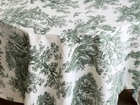 Скатертина 170x150 Ecotton DUCK Italiano 30497-Green