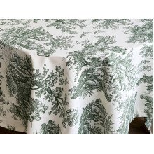 Скатерть 170x200 Ecotton DUCK Italiano 30497-Green