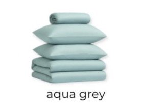 Bed linen made of plain-dyed satin