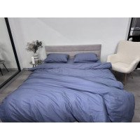 Bed linen made of plain-dyed satin