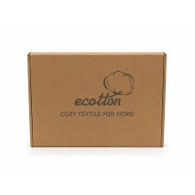 Box 35x25x9 gift packaging branded Ecotton