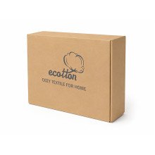 Box 35x25x9 gift packaging branded Ecotton
