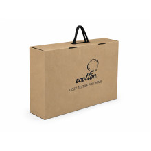 Box 45x30x10 gift packaging branded Ecotton