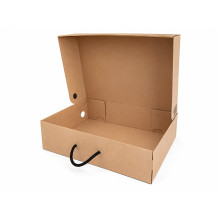 Box 45x30x10 gift packaging branded Ecotton